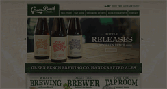 Desktop Screenshot of greenbenchbrewing.com